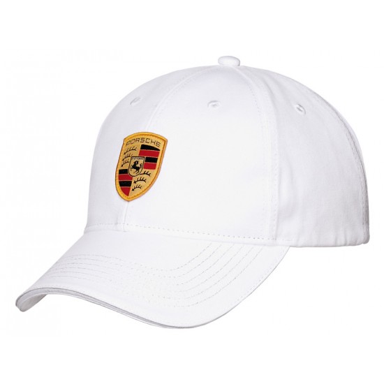 Porsche Crest cap - Heritage Collection Black or White
